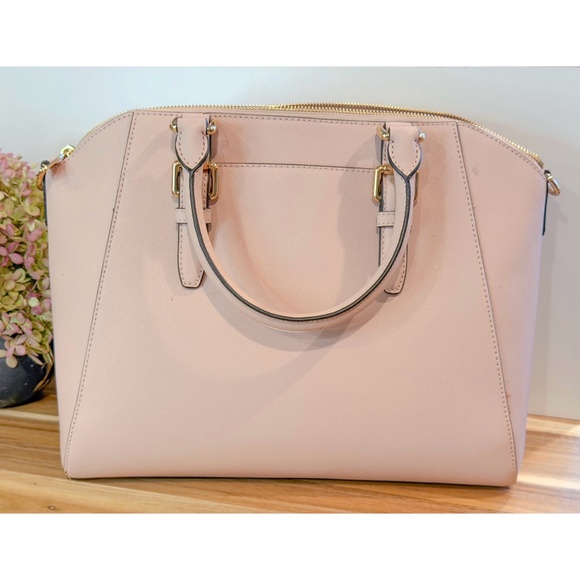 NWT- MICHAEL KORS CIARA BLOSSOM LARGE TOP ZIP SATCHEL - Picture 5 of 9